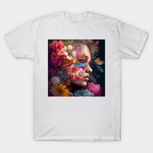 flowery T-Shirt by Imagier